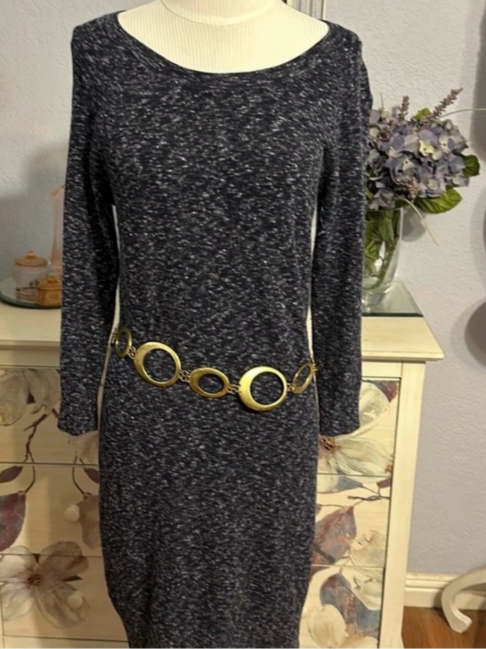 Rag & Bone Sweater Dress in Blue